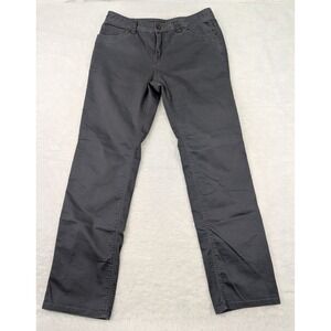 PrAna Slim Fit Pants Men's 34x32 Gray Cotton Blend Hiking Outdoor
